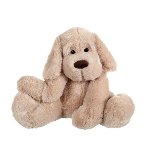 peluche chien beige