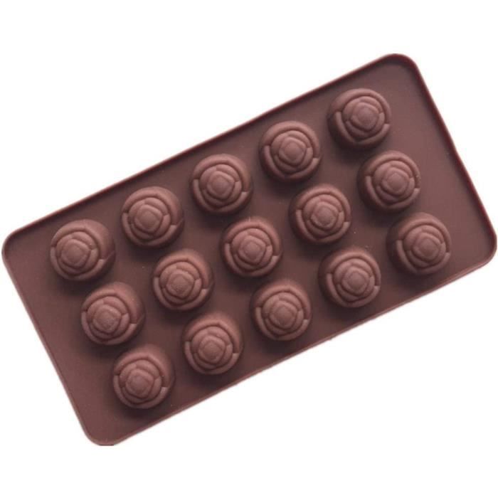 4 Bacs à Glaçons En Silicone Avec Couvercle QOUBNIC - Sans BPA, Empilables, 84 Glaçons Ronds - 3