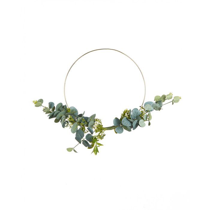 Décoration Printanière Couronne De Pâques Plaque Pour Porte D'Entrée Anneaux En Bois Artisanat