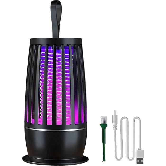 Destructeur D'insectes électrique UV - Piège à Moustiques 2000V Pour Intérieur/jardin - Sans Produits Chimiques, Silencieux