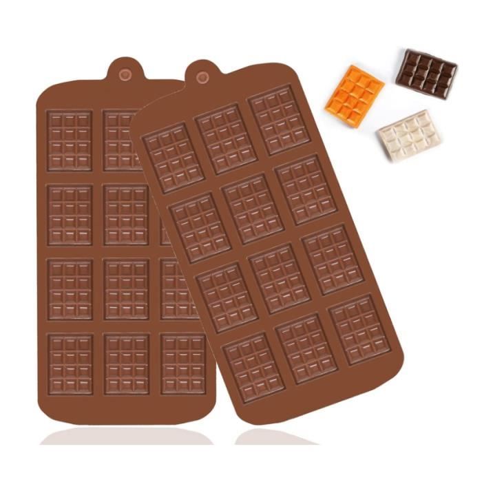 Moule Tablette Chocolat,Moule À Chocolat En Silicone,Moules À Chocolat En Silicone, Moule