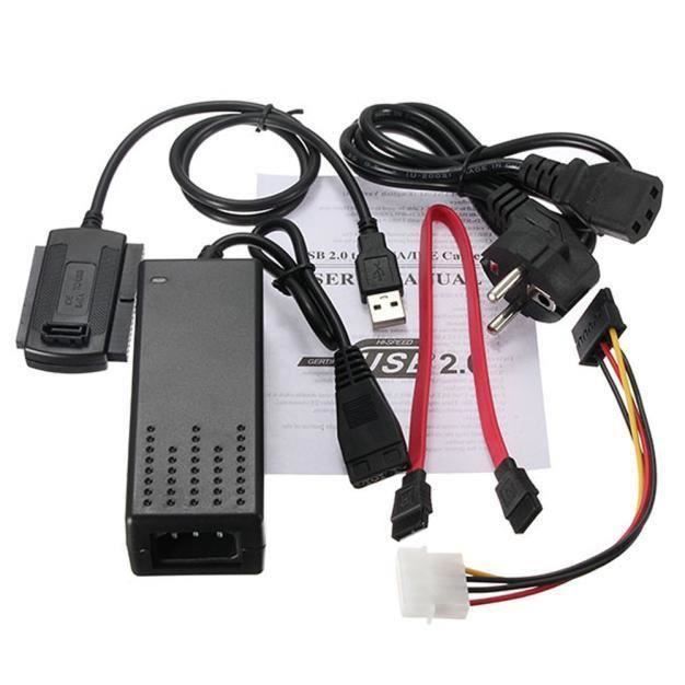 Câble adaptateur USB pour disque dur/SSD SATA 2,5. | ACT