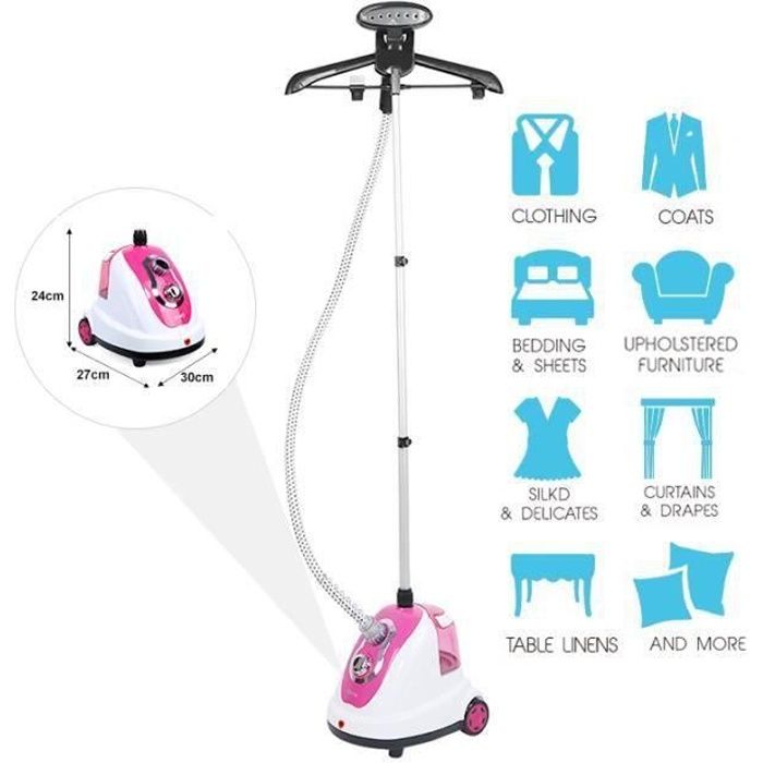 PERFECT® Défroisseur vapeur vertical défroisseur à vêtements 1 7L 1700W