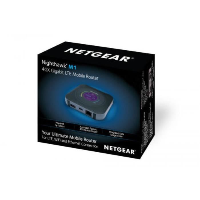 Unlocked Netgear Nighthawk M1 Mr1100 Lte Cat16 4gx Gigabit Routeur Mobile 30 Prix Pas Cher Cdiscount