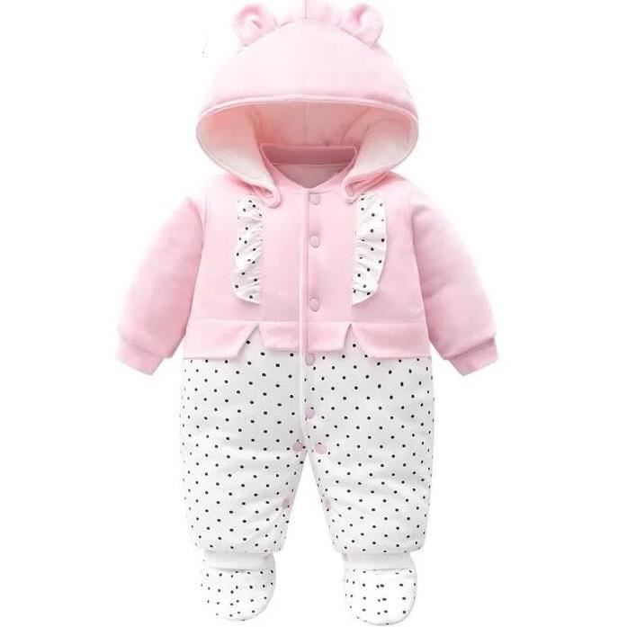 Générique Bébé Nouveau-Né Combinaison De Neige Ours Bande Dessinée