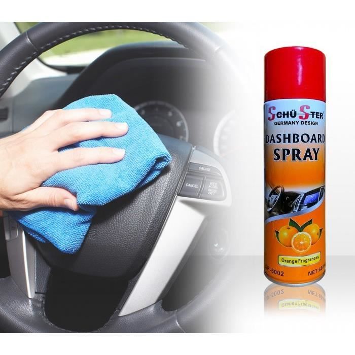 Nettoyant tableau de bord pour voiture - Schu-Ster - élimine les odeurs  effet protecteur SP-5002 - Cdiscount Auto