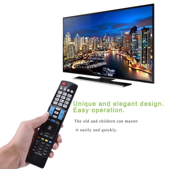 Télécommande de Remplacement pour LG AKB73715603 LCD LED TV