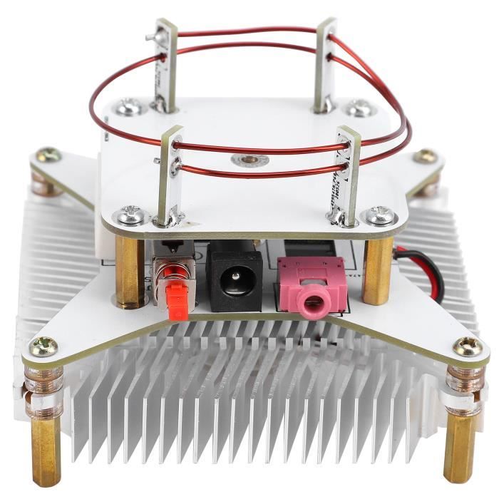 Bobine Tesla Musique Tesla bobine Plasma haut-parleur Transmission sans fil  du son alimentation solide Kit de bricolage prise
