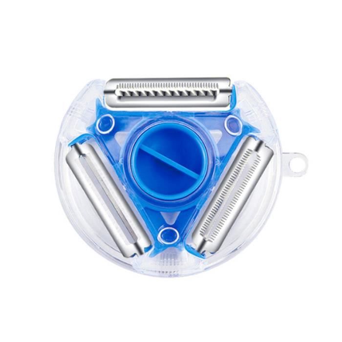 Éplucheur De Légumes, éplucheur Rotatif En Acier Inoxydable Pour Pommes De Terre Carottes Pommes Poires Lot De 3