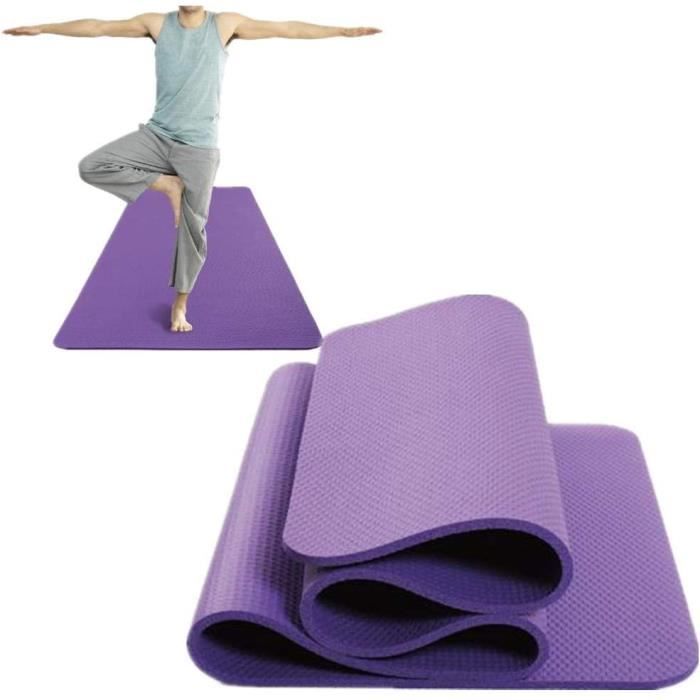 Yoga Mat Tapis Fitness Tapis Yoga Antidérapant Tapis De Yoga Epais