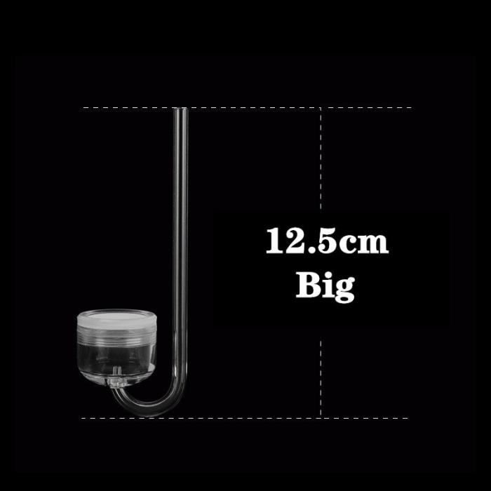 Diffuseur CO2 Pour Aquarium En Aluminium - Micro-bulles, Fixation Par Ventouse, Compatible Eau Douce Et Eau De Mer