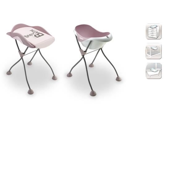 Beaba Trio Baignoire Plan A Langer Support Pieds Camele O Poudre Rose Cdiscount Puericulture Eveil Bebe