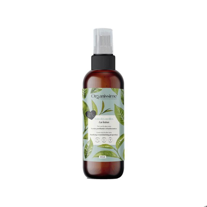 Lotion nettoyante oreilles - BIOGANCE - Organissime - Extrait de thé vert - Aloe Vera - 100 ml