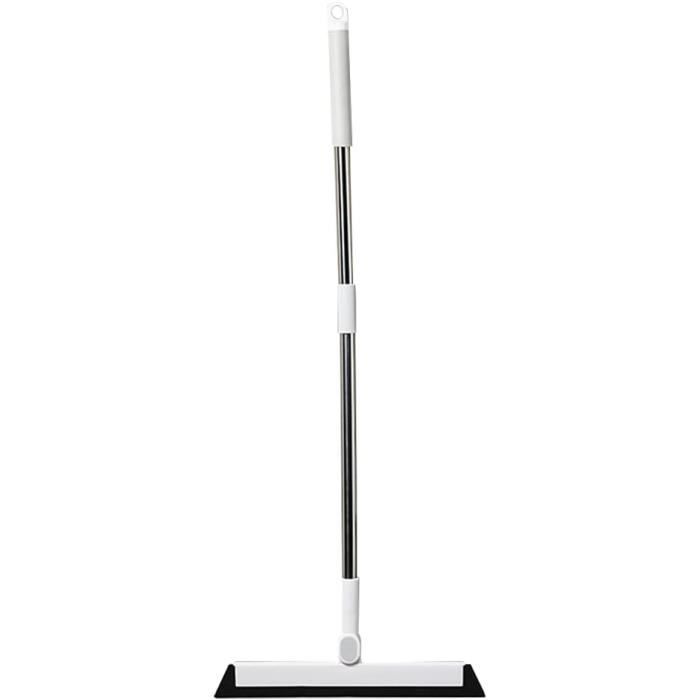 Grattoir Pare-brise Voiture - Brosse Rotative 360° - Manche Télescopique (56-73cm) - Pour Voiture, SUV, Camion - Bleu