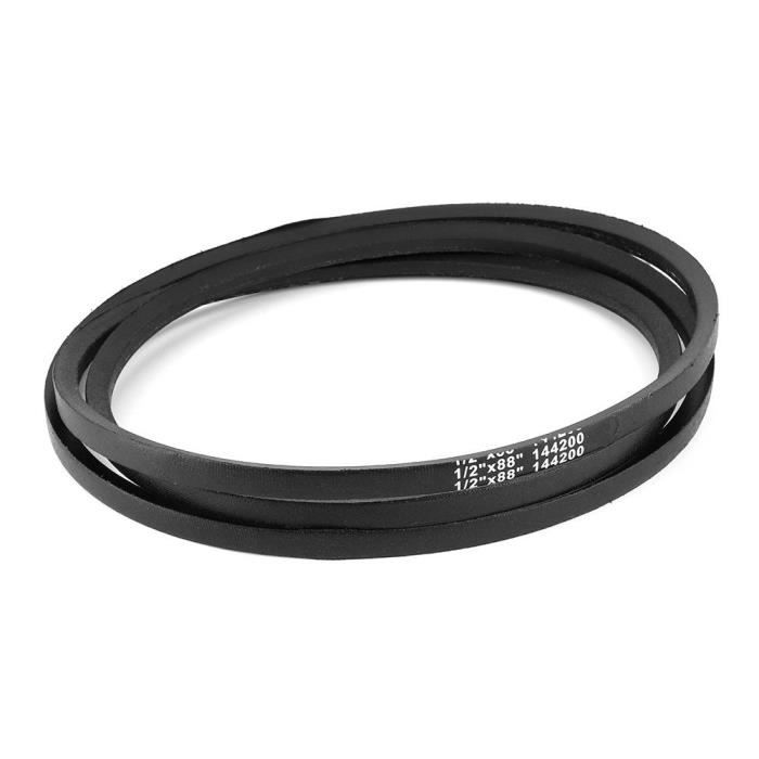 Courroie De Tondeuse 1/2 Pouce X 88 Pouces 4L880 144200 - Pour Tracteurs Tondeuses 38 Et 44 Pouces, Remplacement Direct OEM - 10