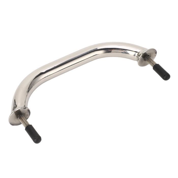 Main Courante Bateau Acier Inoxydable 15,7 Po - Poignée Polie Marine Yacht Salle De Bain