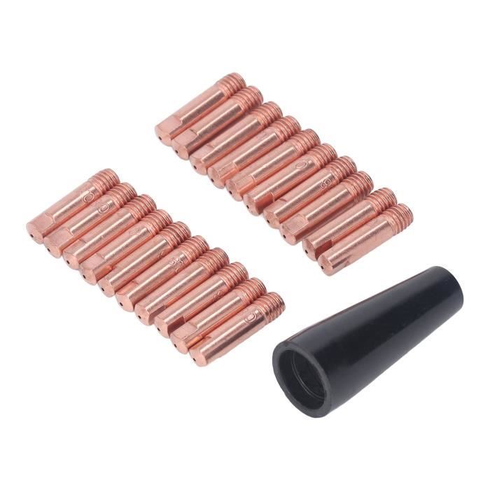 Kit Consommables Soudure MIG/MAG – Buses, Porte-Buses, Diffuseurs Gaz – Pour Torche 24KD MB24 – 59 Pièces