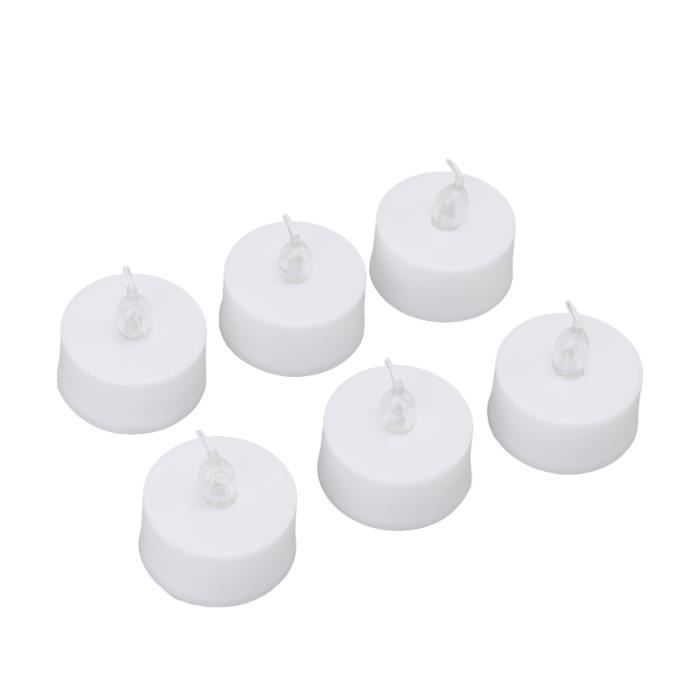 Lanterne à Bougie LED Lights4fun Trapèze Métal Noir 44,5 Cm - Flamme Vacillante Ambre, étanche, 8h D'autonomie