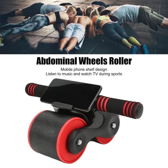 Zoomyo AB Roller entraîneur abdominal AB, rouleau de fitness facile à