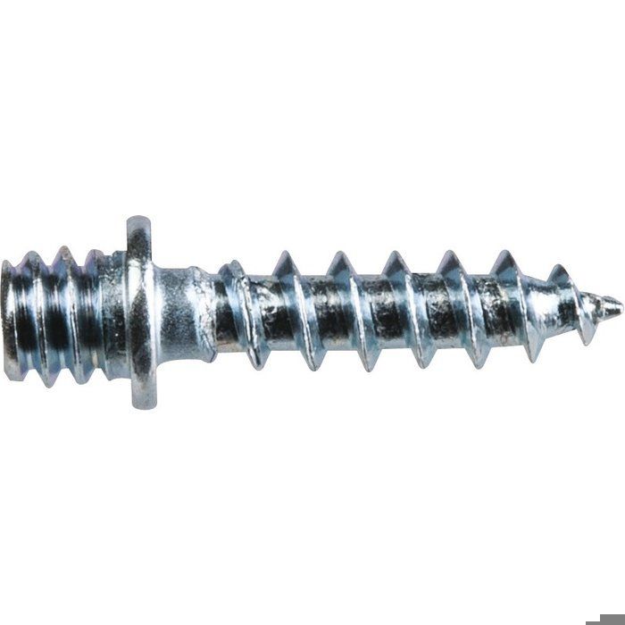 Patte à vis bois Fischer Acier zingué M8 7 x 60 mm Boîte de 100