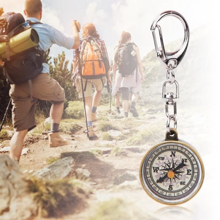 Herbertz Compass Boussole de Poche Jaune - Summer 2022