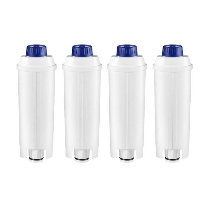 4x Filtres à Eau Pour Machine à Café De Rechange Pour Delongie DLSC002