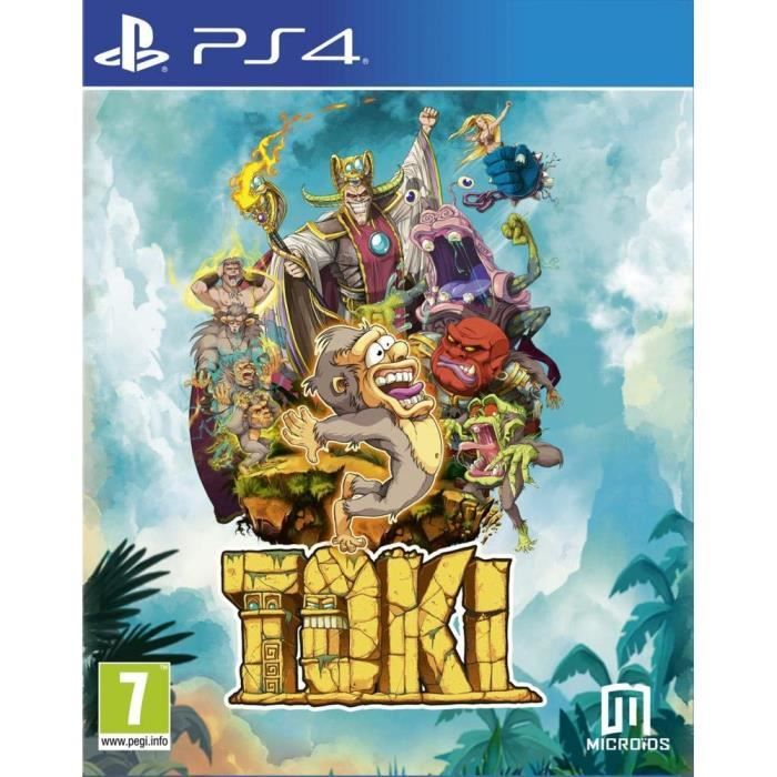 Generique Jeu Vidéo - Microïds - Toki - PS4 - Action/Plateforme - Edition Standard - 1 Joueur