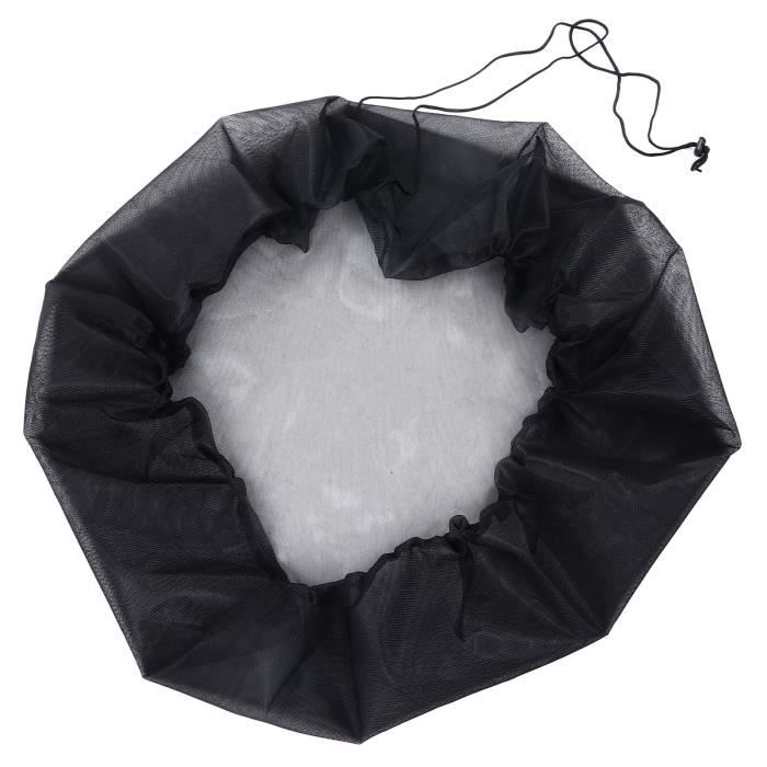 Housse Filet Pour Récupérateur D'eau De Pluie - Avec Cordon De Serrage, Polyester Durable - Garde Les Débris Hors Du Baril