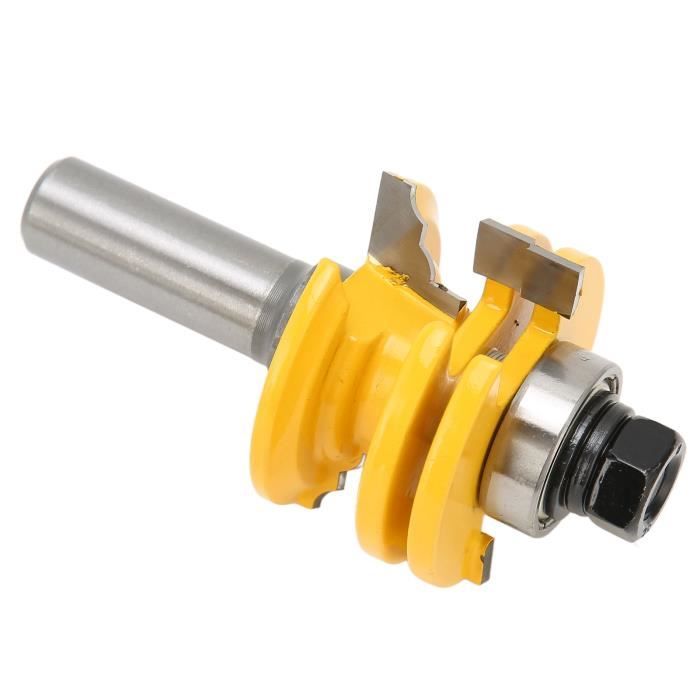 Rail De Porte En Verre Et Fraise De Routeur De Montant - Carbure De Tungstène 8mm 12mm 12,7mm Pour Travail Du Bois