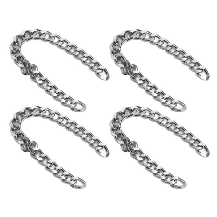 Hililand Chaîne De Fabrication De Bijoux Chaîne Gourmette En Aluminium