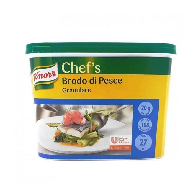 Bouillon de poisson granulé Knorr 550 gr Cdiscount Au quotidien