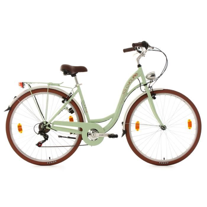 Vélo pour dame 28'' Eden menthe TC 48 cm KS Cycling