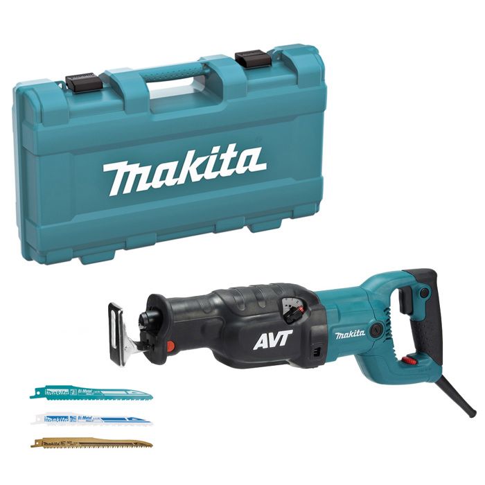 Scie récipro + coffret MAKITA JR3070CTH