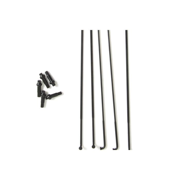 Rayons De Vélo En Acier 14G - Lot De 36, Longueur 94 Mm (sans Coude) | Pour VTT, Vélo De Montagne, Diamètre 2 Mm, Filetage M2x0.45 - 3