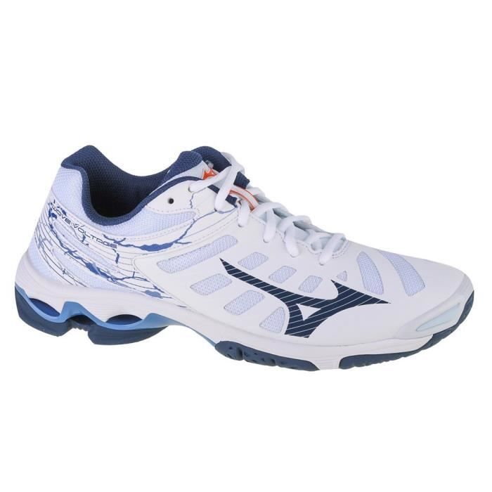 mizuno - chaussures sport wave voltage - blanc