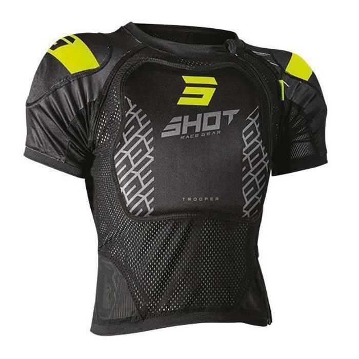 Gilet de protection Trooper Black Yellow Gilet de protection Trooper Black Yellow
