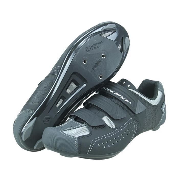 Color : Rouge , Taille : UK5//EU38//US6 Semelle en Fibre de Carbone Robuste Chaussures de V/élo de Course VTT Autobloquantes de Montagne en Plein Air EU 38-48 Chaussures de Cyclisme de Route Hommes