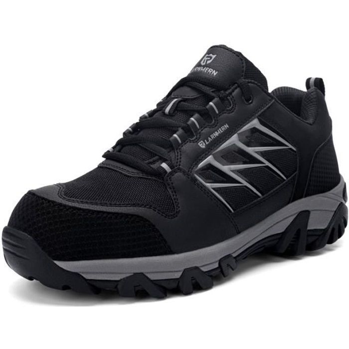 Chaussures De Sécurité Femme LARNMERN - Légères - Embout Acier 200J - Respirantes - Style Basket