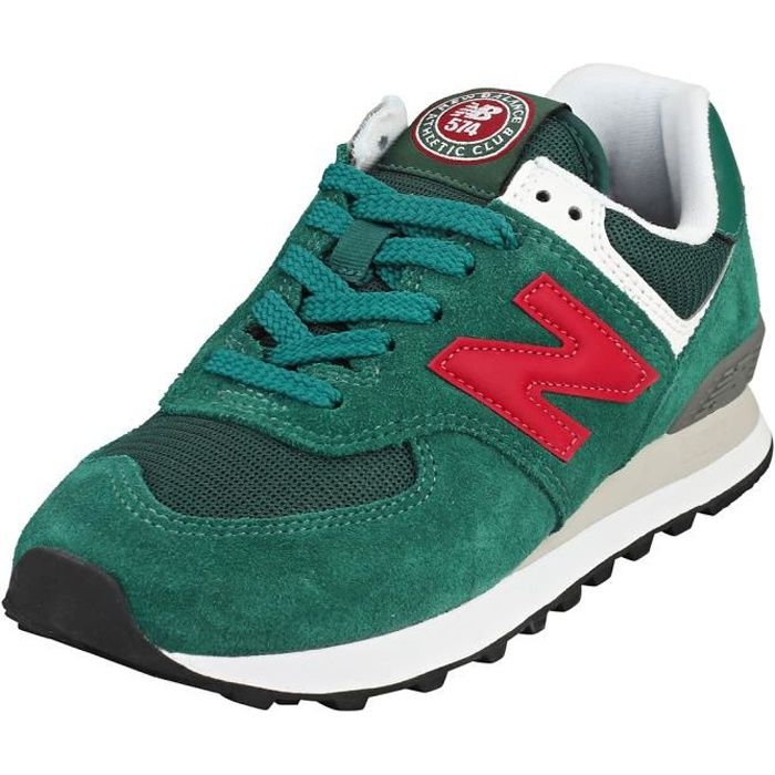 basket new balance femme verte