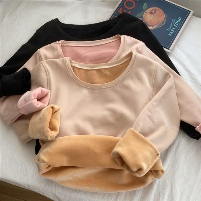Sous-vêtements Thermiques Femme - Ensemble Haut Et Bas - Tissu Chaud Et Respirant - Pour Ski, Yoga, Hiver