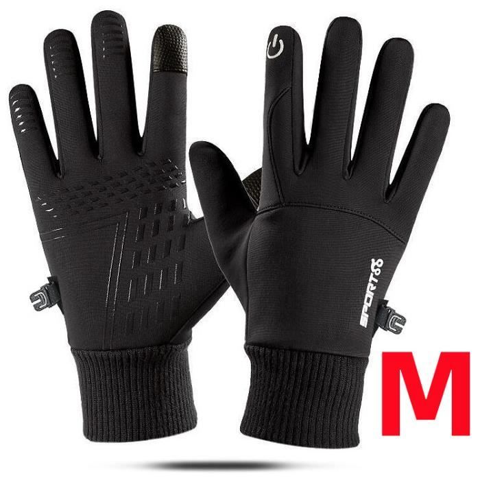 Gants D'hiver Chauds Imperméables Avec écran Tactile - Noir, Taille Unique - Neuf Avec étiquettes