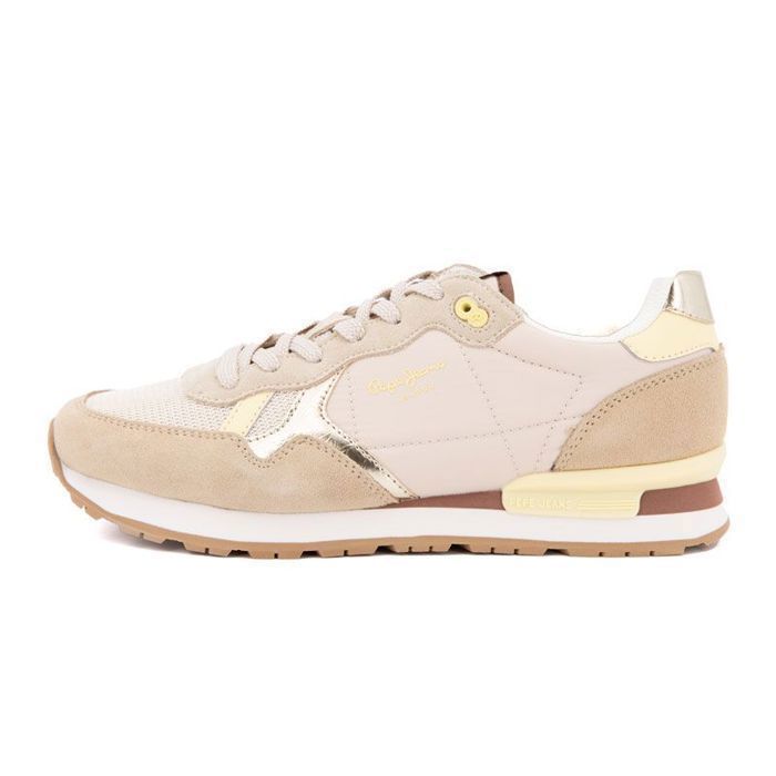 Pepe Jeans Baskets basses - Pepe Jeans - Cuir suède - Beige