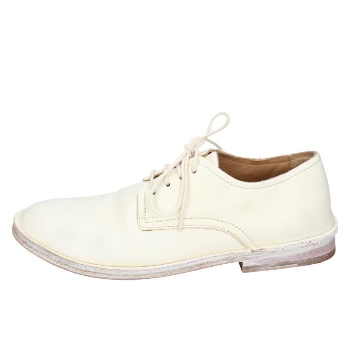 Chaussures Oxford En Cuir Véritable Pour Homme - Bout Pointu, Costume, Mariage, Bureau - Lacets Et Semelle Antidérapante - 11