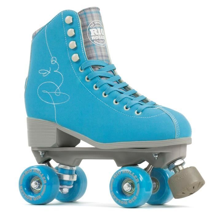 Rio Roller Script Teal Patins à Roulettes - Enfants Rollers