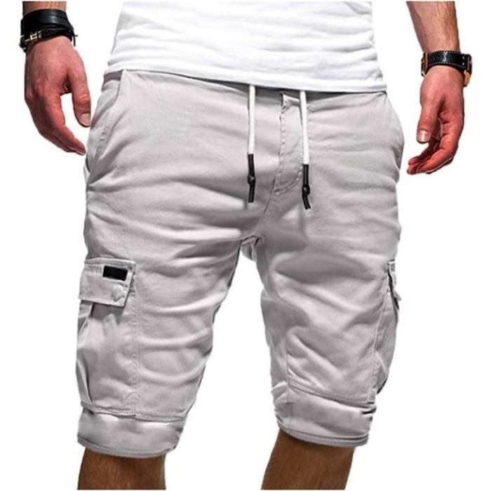 Short De Travail Homme Cargo Pas Cher Pantacourt Homme Été Multi