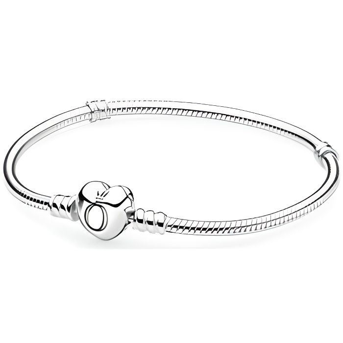 Charm S - Pandora - Bracelet Pandora fermoir cœur
