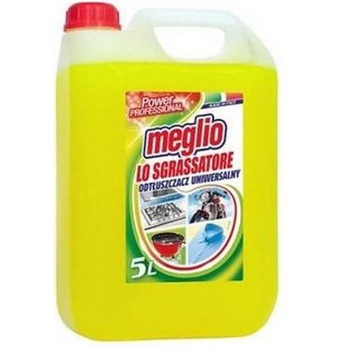 Produit Nettoyage Pour La Cuisine - Dégraissant citron 5l Meglio