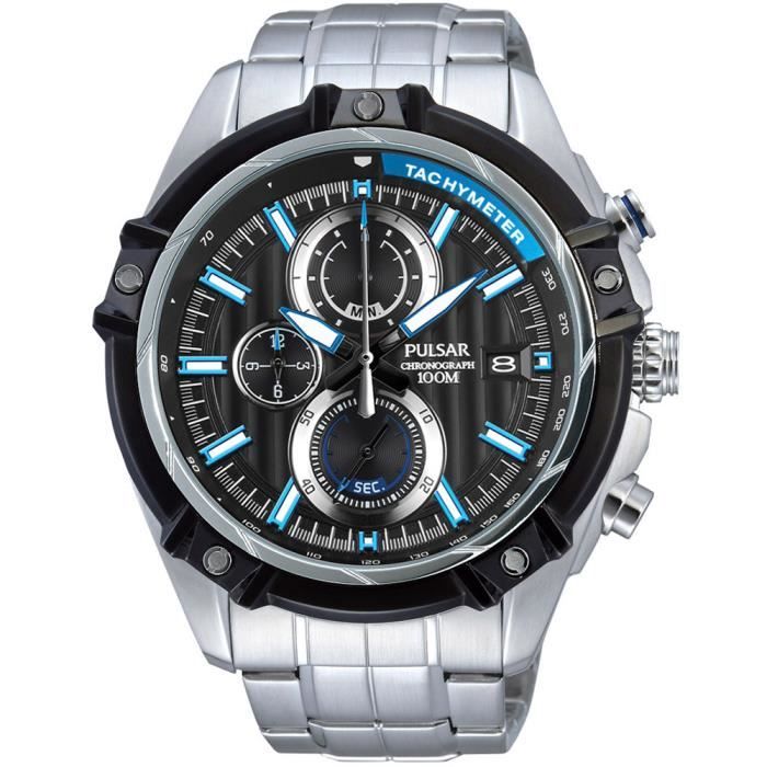 montre homme pulsar active pv6003x1. sport. date.