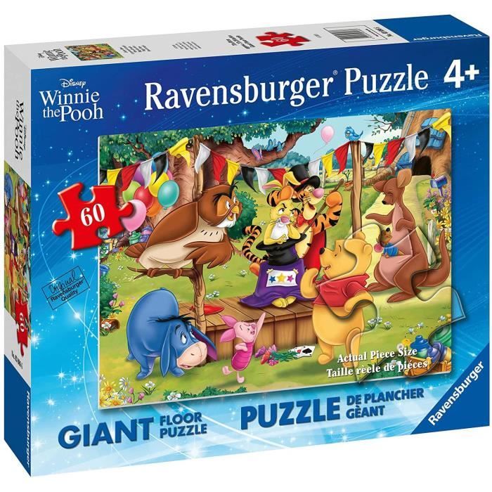 Ravensburger Winnie The Pooh Giant Floor Jigsaw Puzzle 60Pc Cdiscount