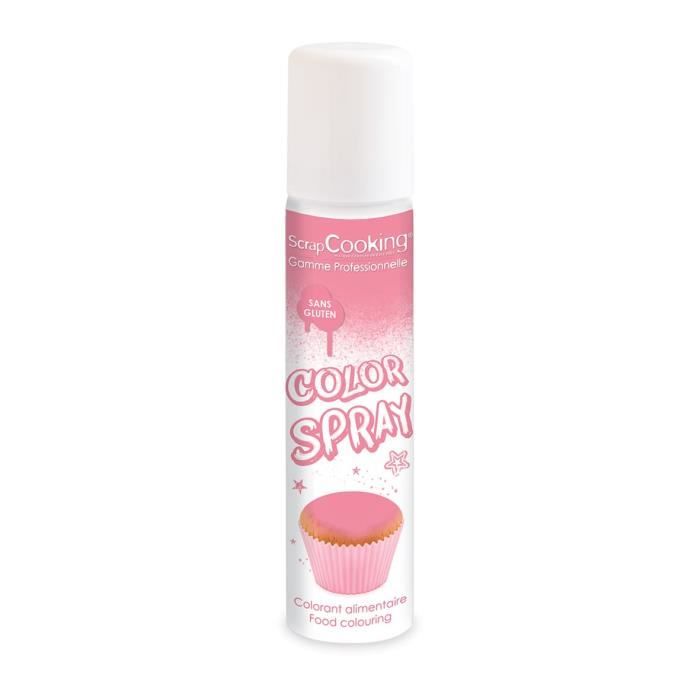 Spray alimentaire colorant rose 75 ml - Scrapcooking Rose - Cdiscount Au  quotidien